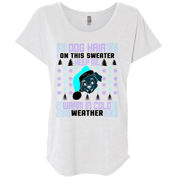 Dog Hair On This Sweater T Shirt, I Love My Dog T Shirt, Awesome T-Shirts