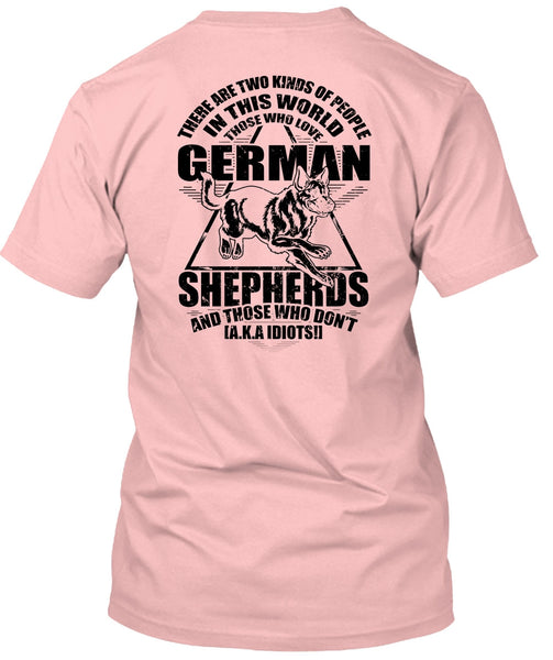 Love German Shepherds T Shirt, I Love Dog T Shirt