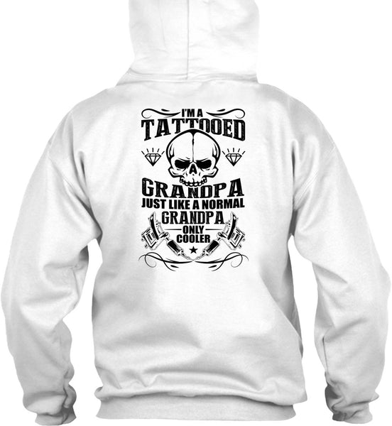 I'm A Tattooed Grandpa T Shirt, I Love Tattoo T Shirt