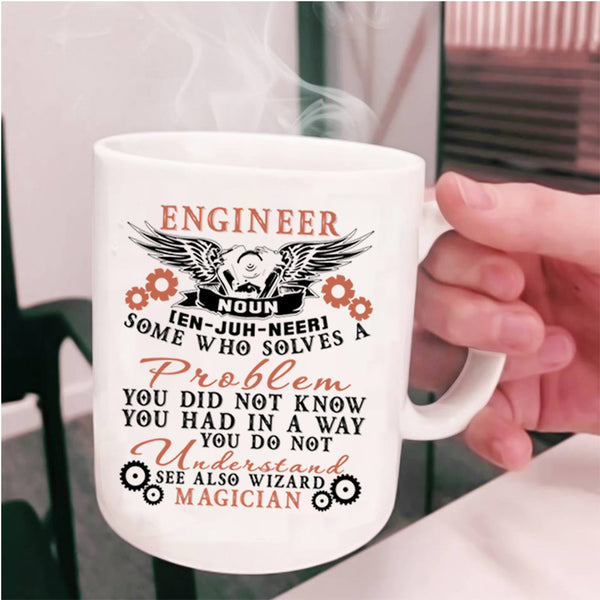 Cool Gift For Engineers Coffee Mug, Engineer Cup