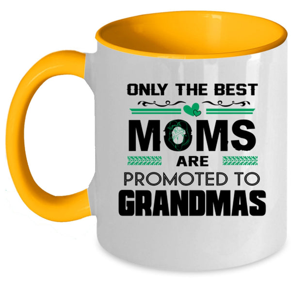 Cute Gift For My Mom Coffee Mug, World's Okayest Mom Accent Mug