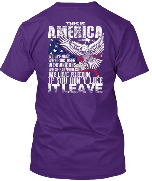 This Is America T Shirt, We Eat Meat T Shirt