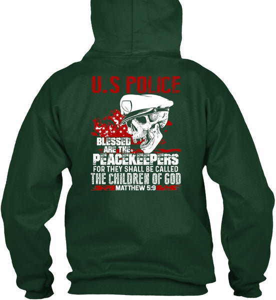 US Police T Shirt, The Children Of God T Shirt
