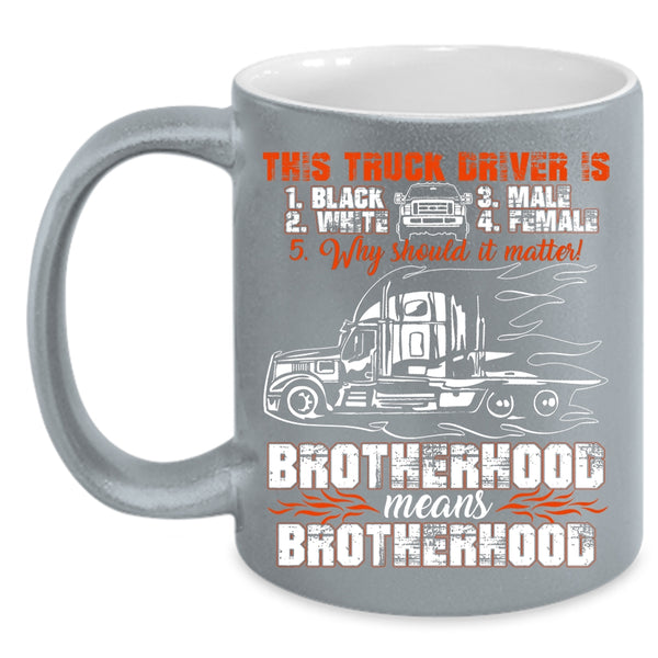 Truck Driver Coffee Mug, Cool Gift For Truck Driver Coffee Cup