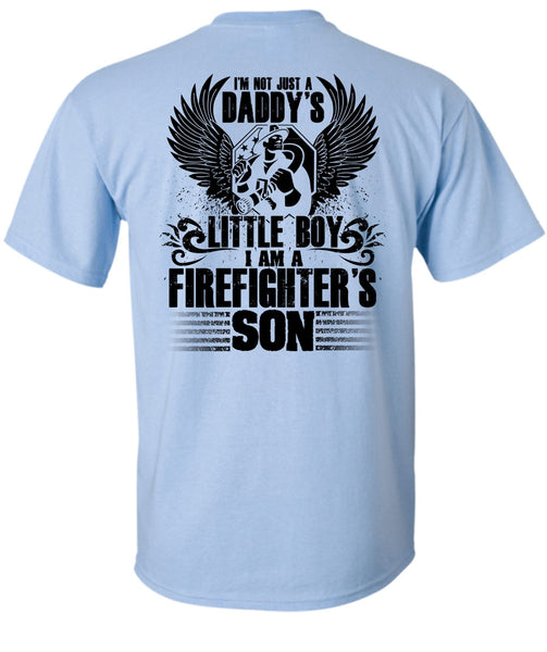 Daddy's Little Boy T Shirt, I Love Firefighter T Shirt