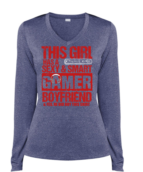 This Girl Has A Smart Gamer Boyfriend T Shirt, Being A Gamer T Shirt