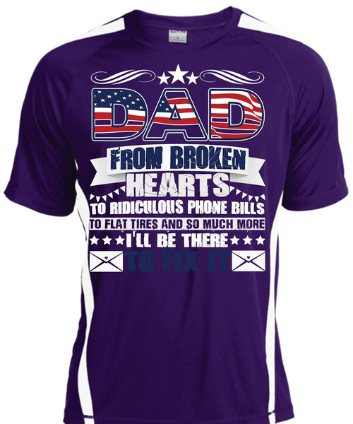 Dad From Broken Hearts T Shirt, I'll Be There To Fix It T Shirt, Cool Shirt