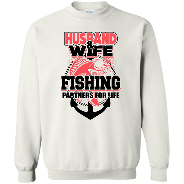Coolest Fishing T Shirt, Husband & Wife Sweatshirt