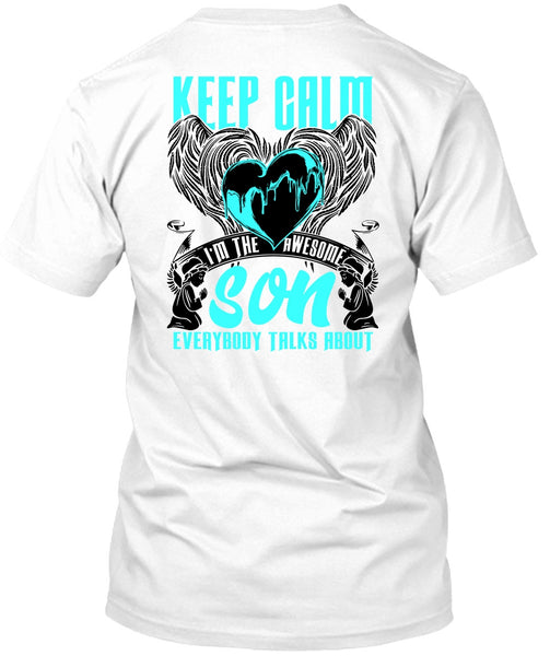 A black t-shirt with the shopify logo