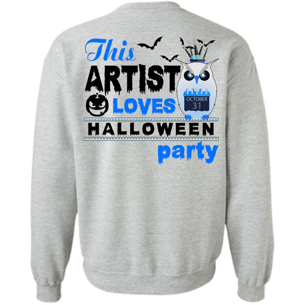 Wait For Halloween T Shirt, This Artist Loves Halloween Party Sweatshirt