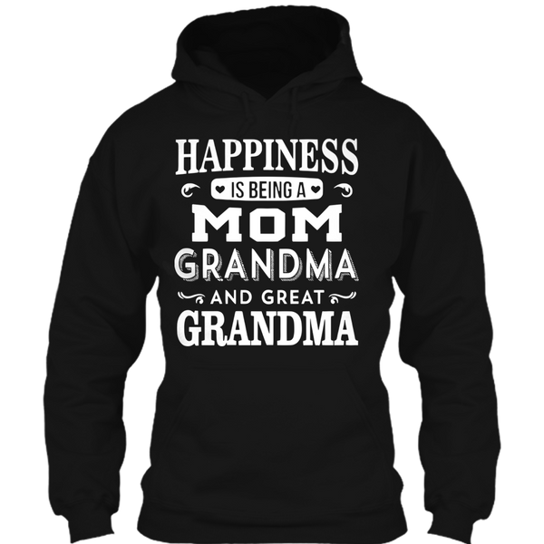 A black t-shirt with the shopify logo