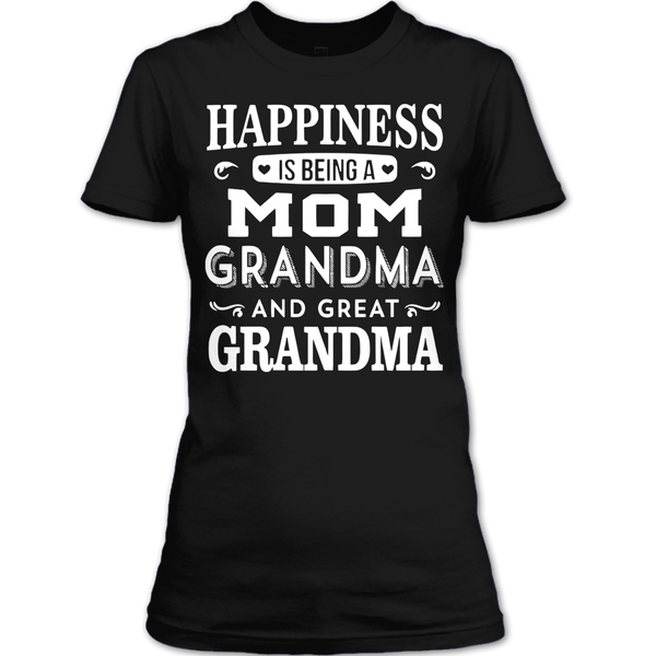 A black t-shirt with the shopify logo