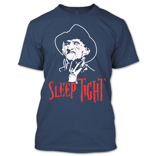 A black t-shirt with the shopify logo