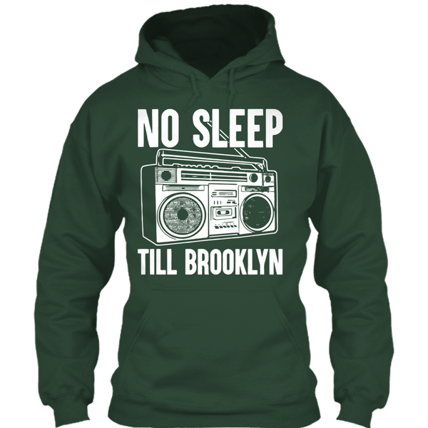 A black t-shirt with the shopify logo