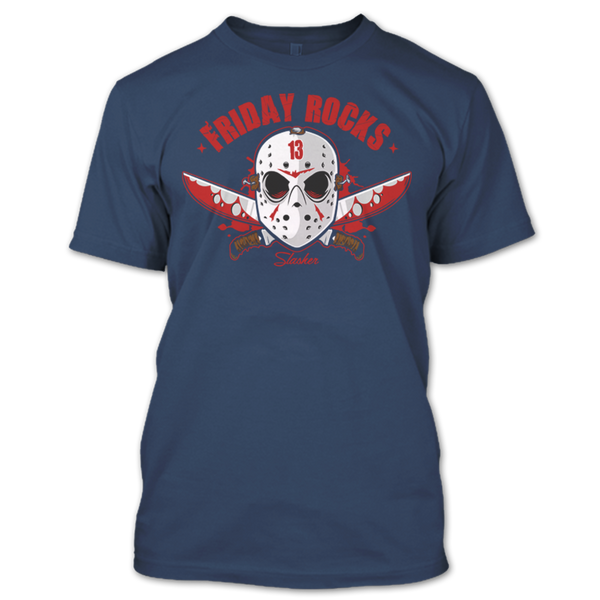 A black t-shirt with the shopify logo