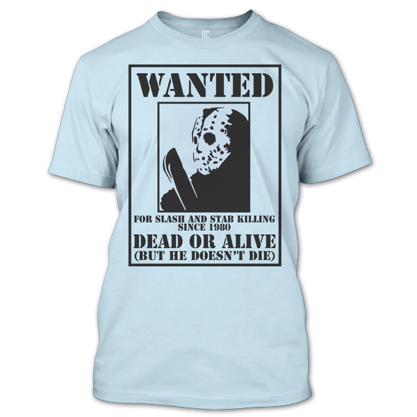 A black t-shirt with the shopify logo