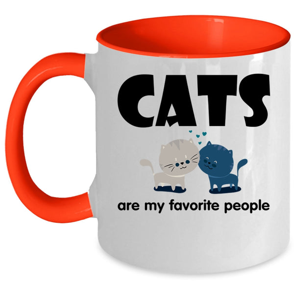 Cats Are My Favorite People Mug, I Love Pets Cup