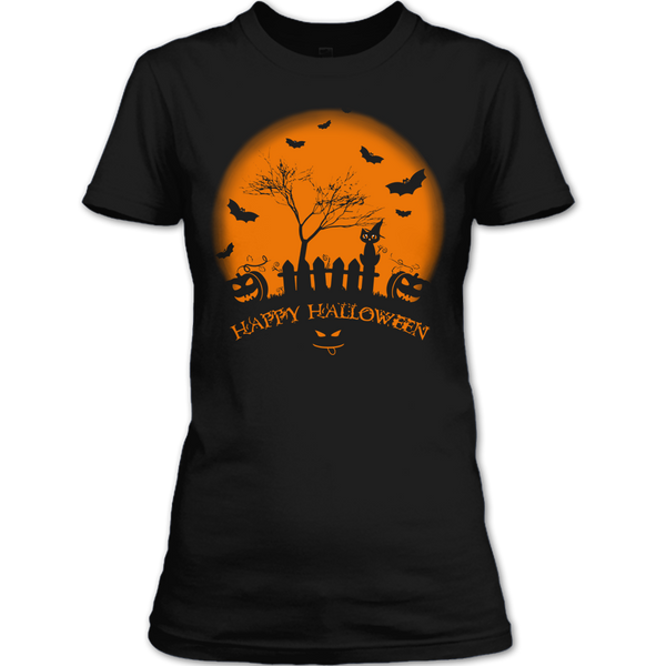 A black t-shirt with the shopify logo