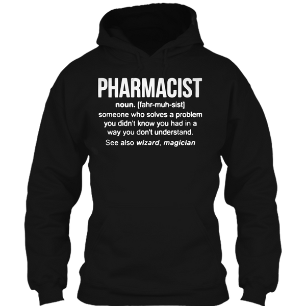 A black t-shirt with the shopify logo