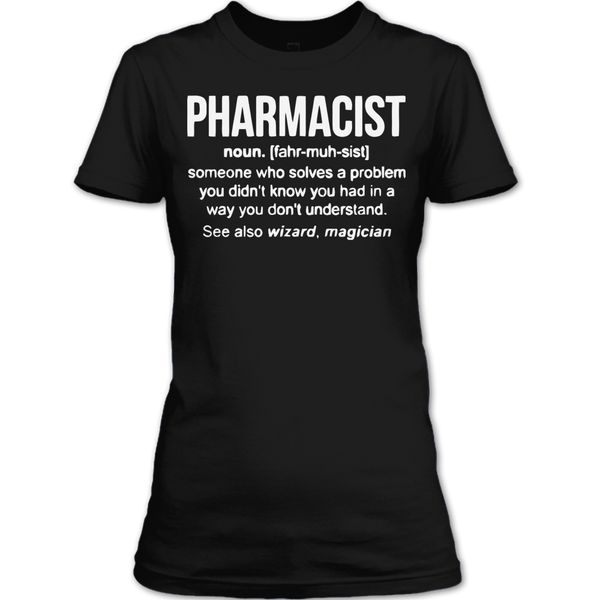 A black t-shirt with the shopify logo