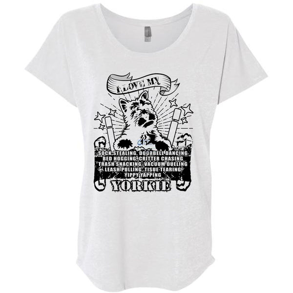 I Love My Yorkie T Shirt, I Love My Dogs T Shirt, Awesome T-Shirts