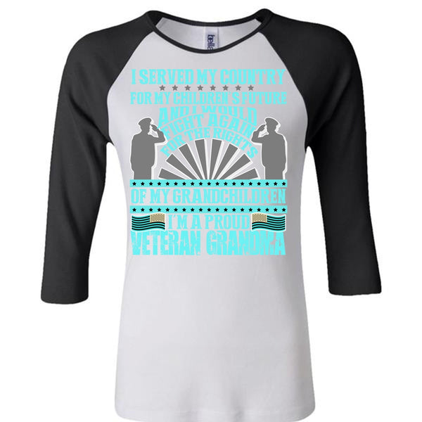 I'm A Proud Veteran Grandma T Shirt, I Love Veteran T Shirt, Awesome T-Shirts