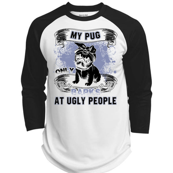 A black t-shirt with the shopify logo