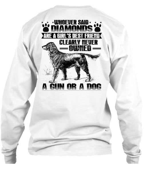 Never Owned A Gun Or A Dog T Shirt, I Love My Dog T Shirt