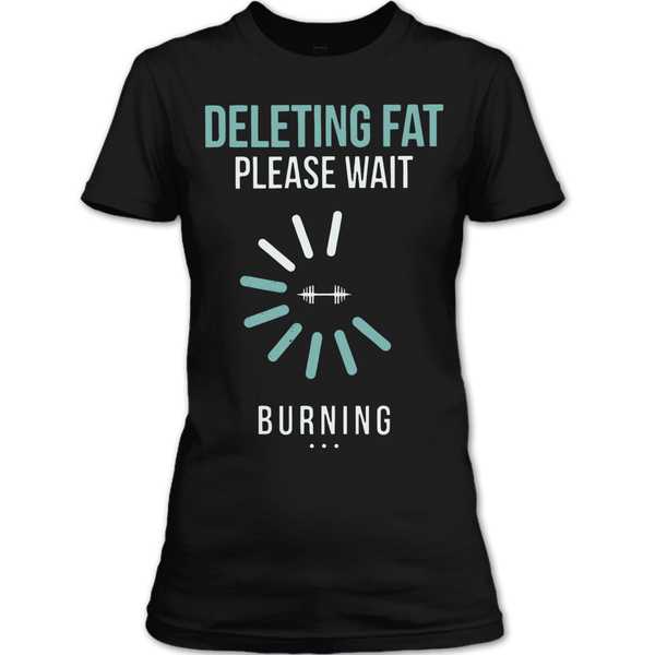 A black t-shirt with the shopify logo