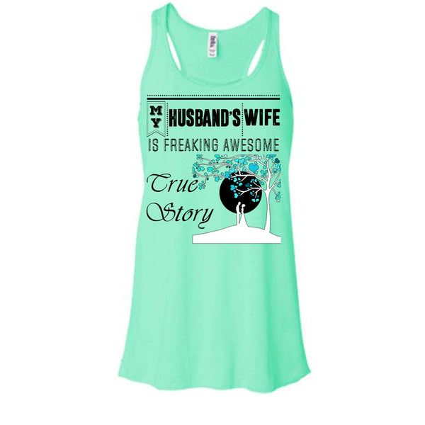 My Husband's Wife T Shirt, Coolest Wife T Shirt, Awesome t-shirts