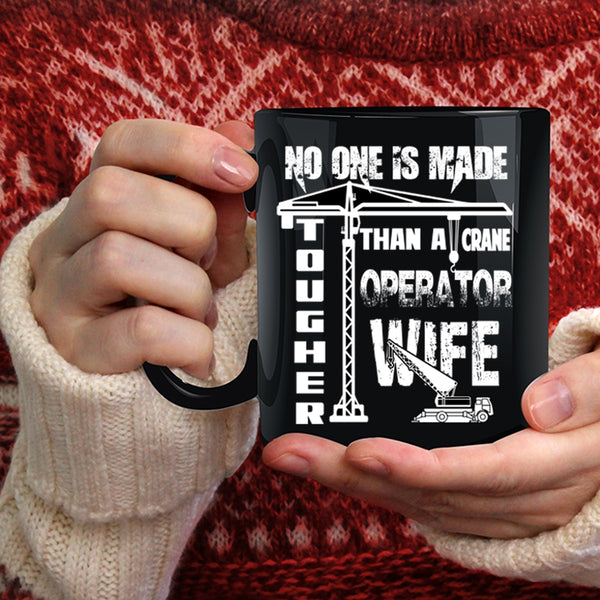 Crane Operator Wife Coffee Mug, Cool Just Married Coffee Cup