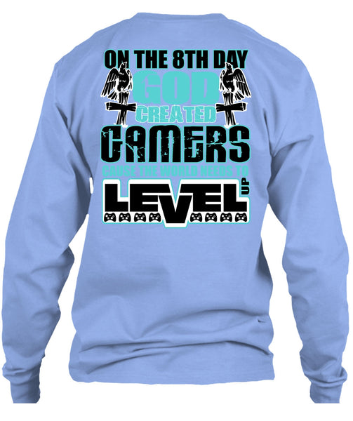 God Created Gamers T Shirt, I Love Gaming T Shirt