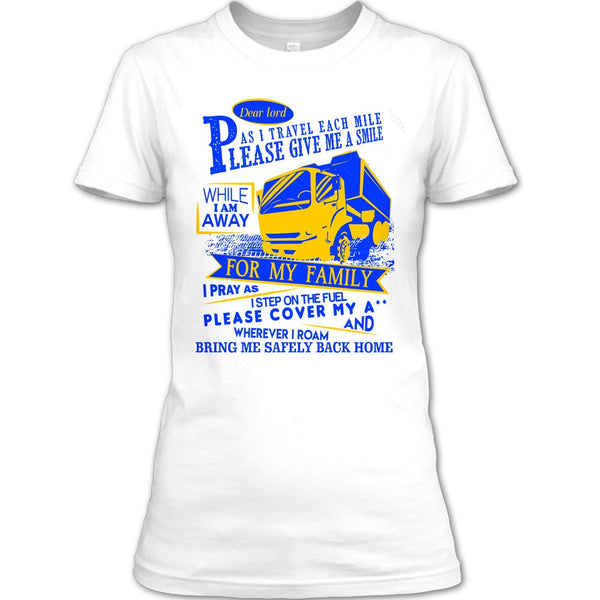Please Give Me A Smile T Shirt, Gift For Trucker T Shirt