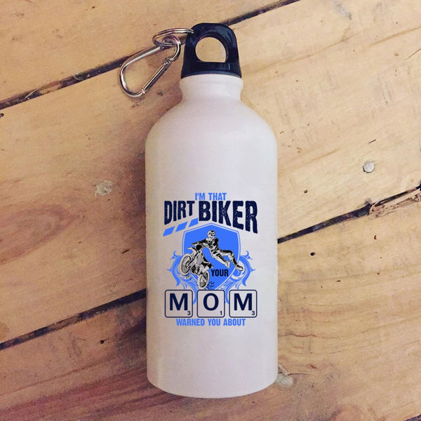 I'm That Dirt Biker Mom 20 oz Stainless Steel Bottle,Awesome Gift For Mom Outdoor Sports Water Bottle