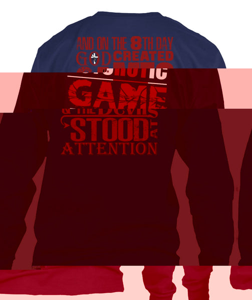 God Created Games T Shirt, The Devils Stood At Attention T Shirt