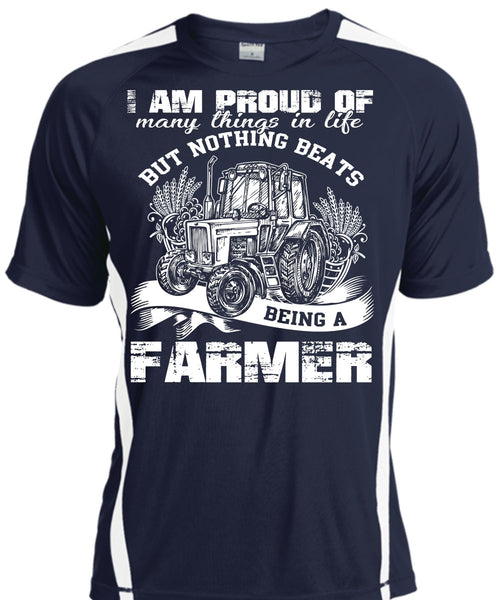 Being A Farmer T Shirt, I Am Proud Of Many Things In Life T Shirt, Cool Shirt