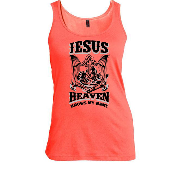 Jesus Because Of Him T Shirt, I Love Jesus Tank Top