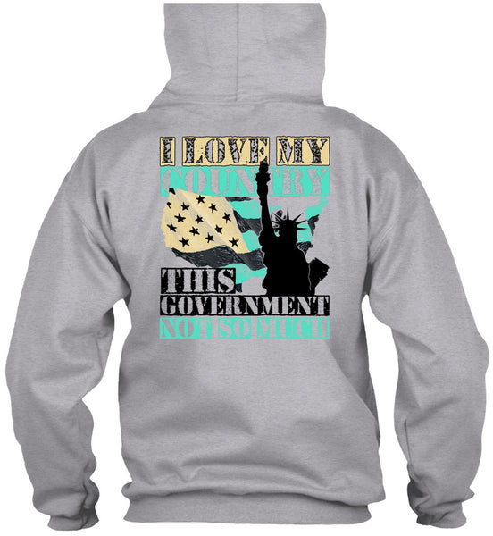 I Love My Country T Shirt, I Love Veteran T Shirt