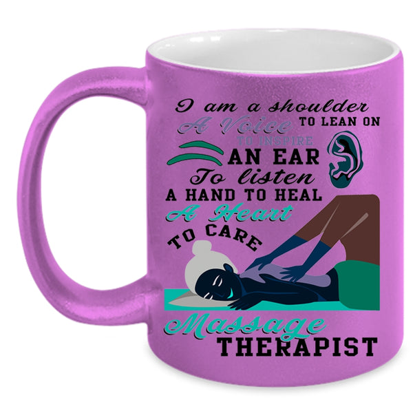 Cute Massage Therapist Coffee Mug, Massage Therapist Accent Mug
