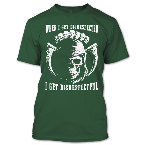 A black t-shirt with the shopify logo