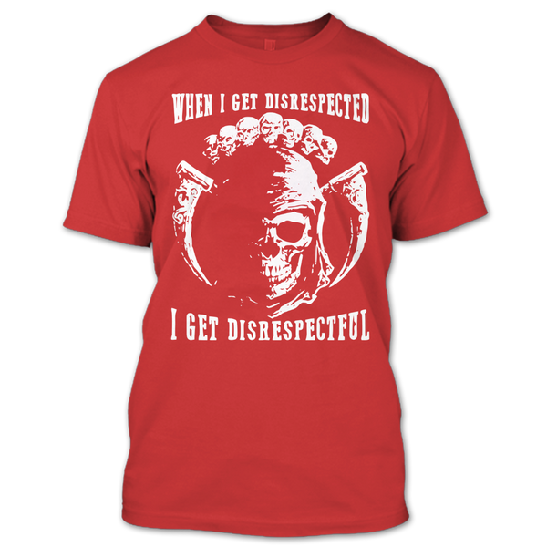 A black t-shirt with the shopify logo