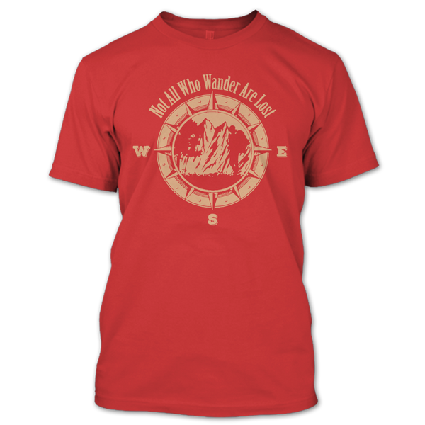 A black t-shirt with the shopify logo