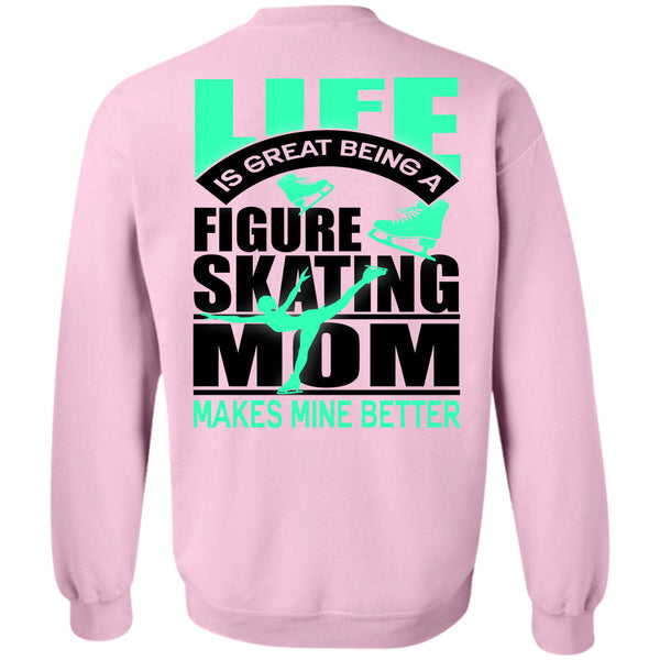 I Love Skating T Shirt, Figure Skating Mom Sweatshirt
