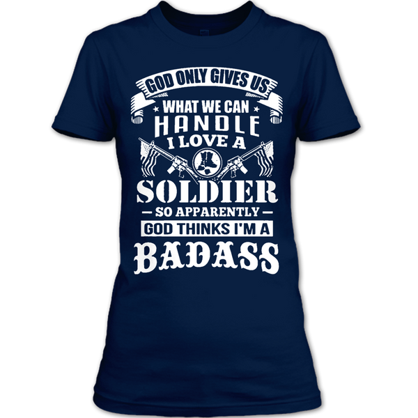 A black t-shirt with the shopify logo