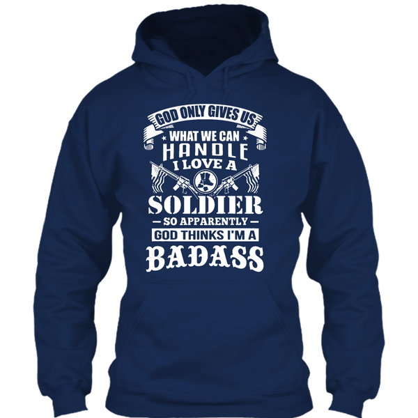 A black t-shirt with the shopify logo