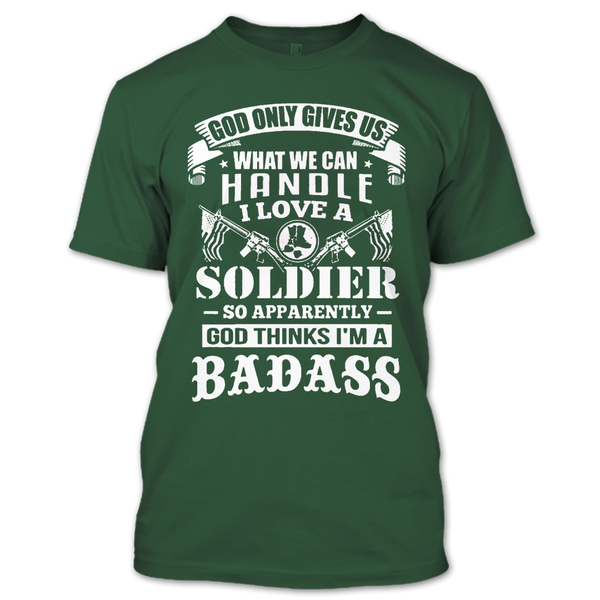 A black t-shirt with the shopify logo