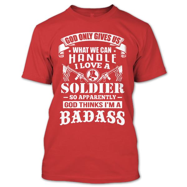 A black t-shirt with the shopify logo