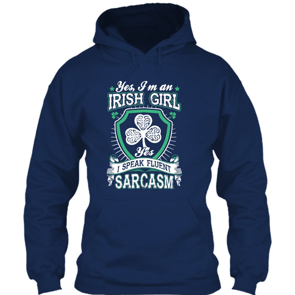 A black t-shirt with the shopify logo