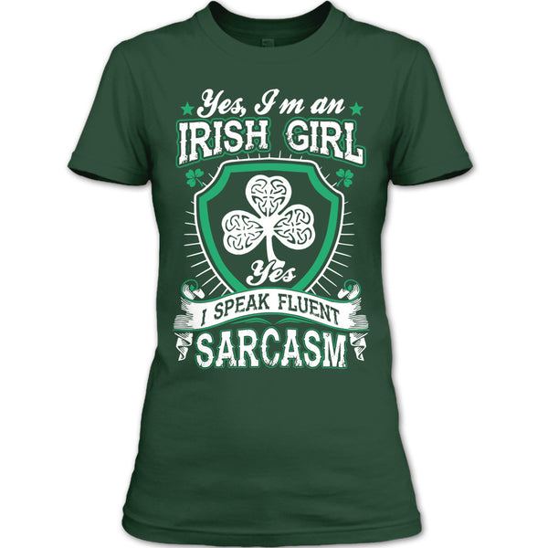 A black t-shirt with the shopify logo