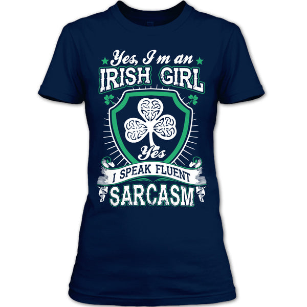 A black t-shirt with the shopify logo